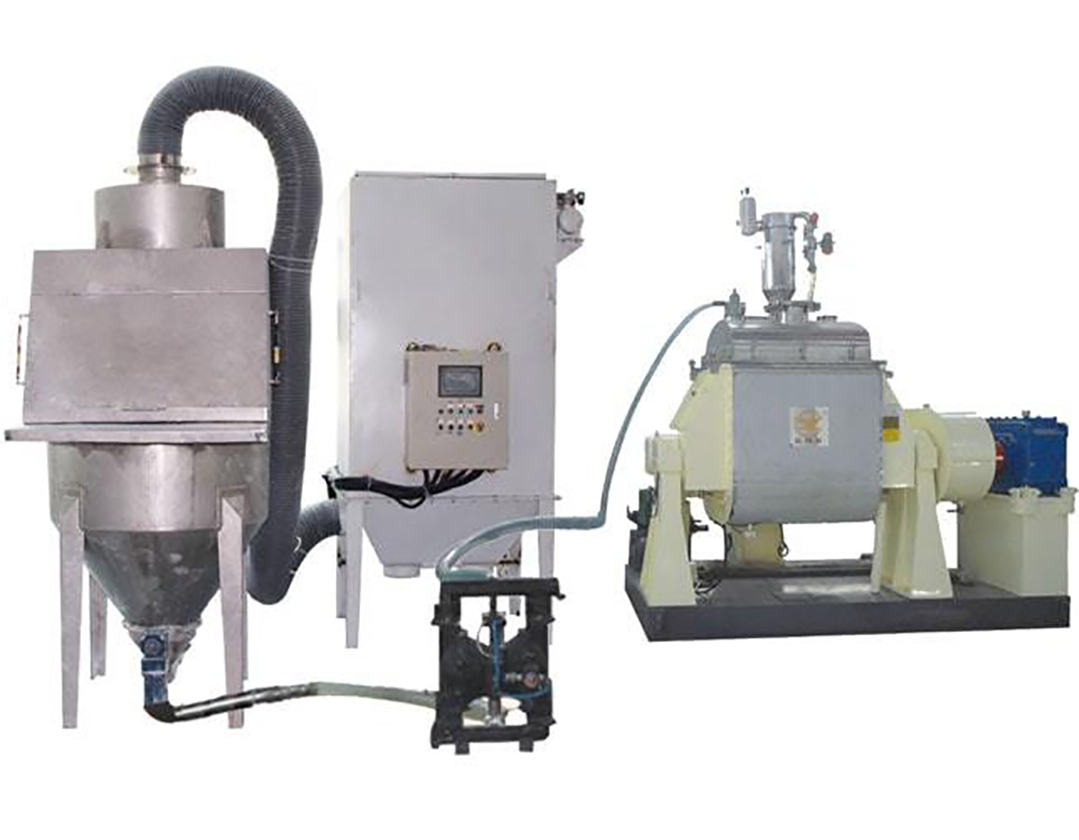 Powder Convey System For Small Bag